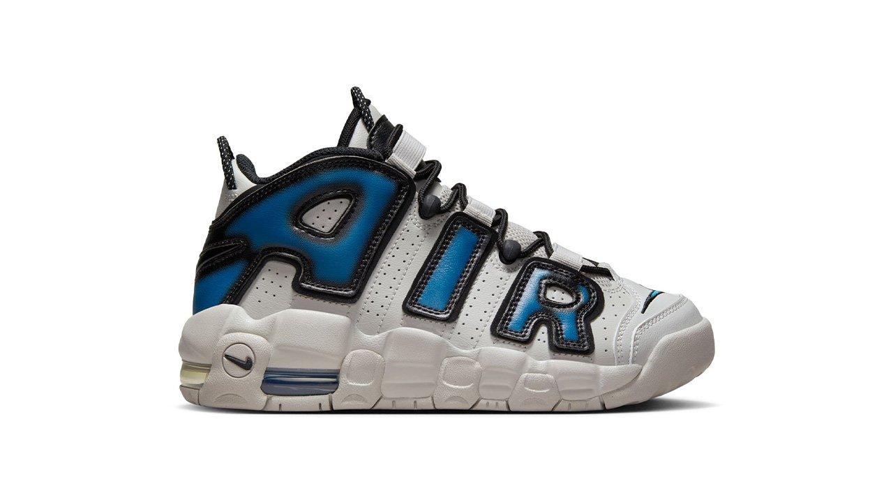 Nike uptempo clearance blue