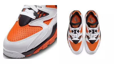Nike Air Cross Trainer 3 Low Shoes Men 11.5 Starfish White Black Orange Athletic Nike Air Cross Trainer 3 Low Starfish for Sale  main image 3