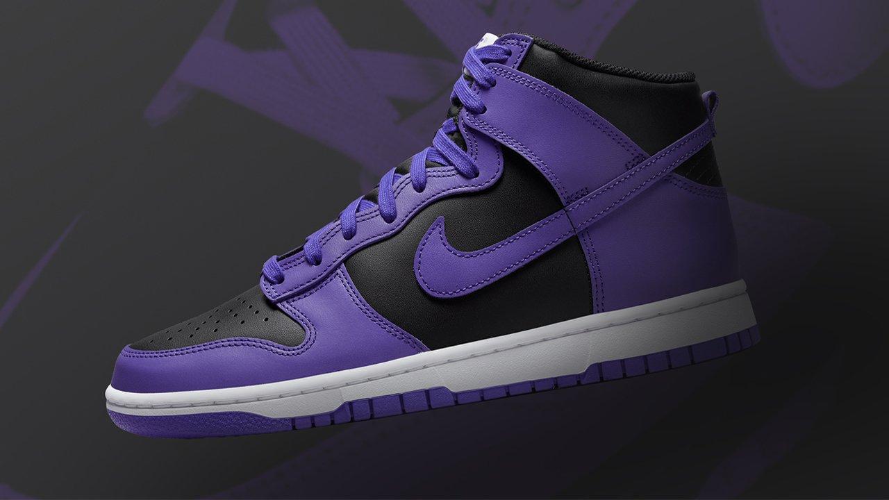 Lakers' Nike Dunk High Set To Release This Month