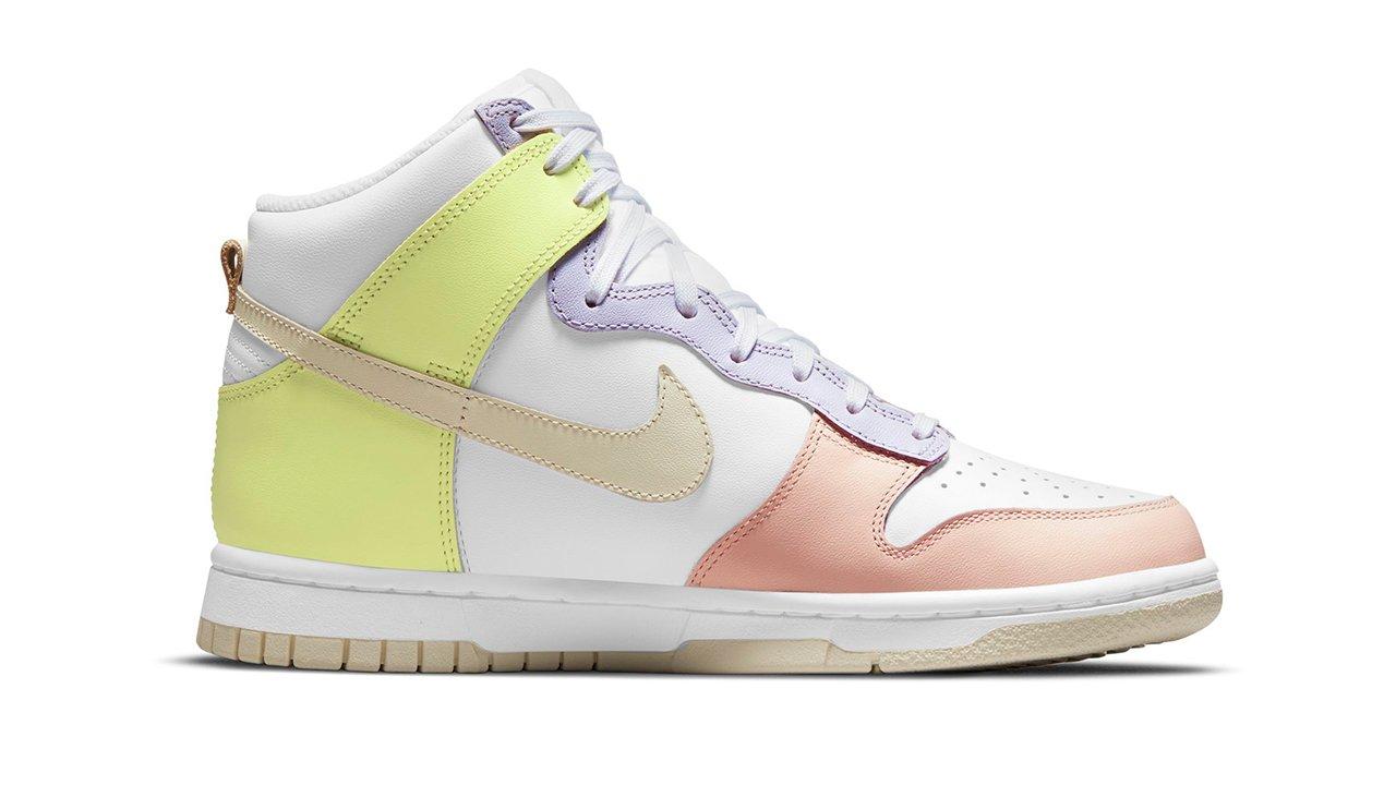 nike dunk high lemon twist