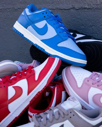 Pair of Nike Dunks in Stack