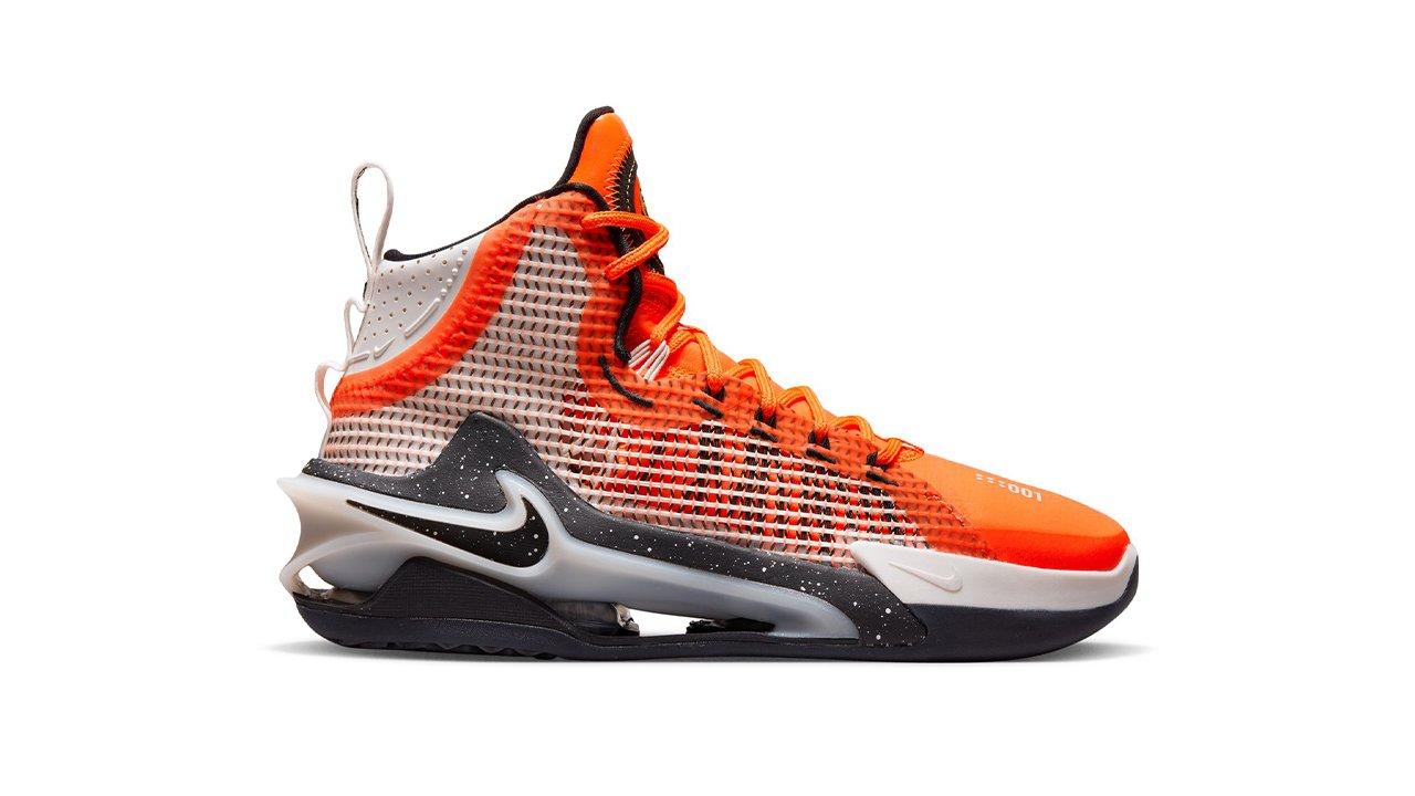 Nike zoom clearance orange and black