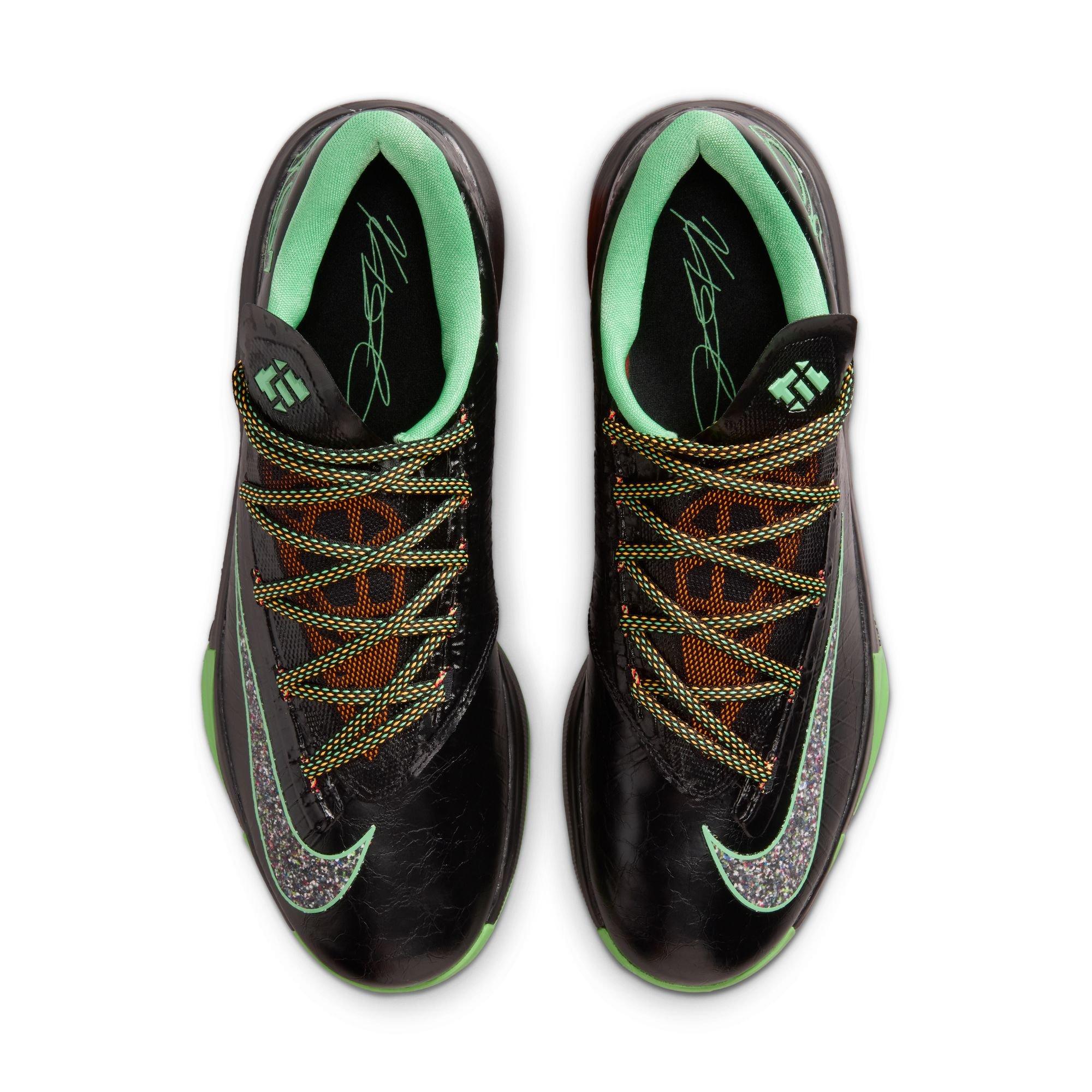 Nike KD 6 "Brazil" lace detail