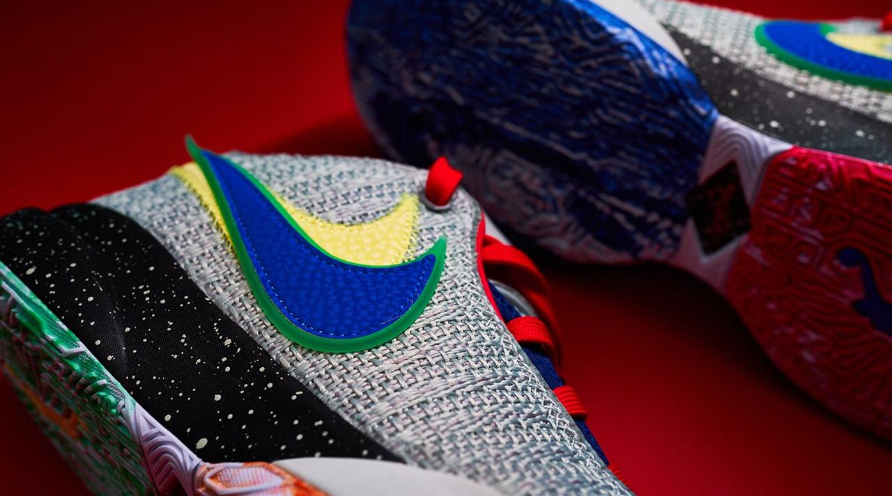 Nike LeBron​ XX "Nike Lifer" Men's & Kids' Basketball Shoe Launching 3/23 flat lay close up