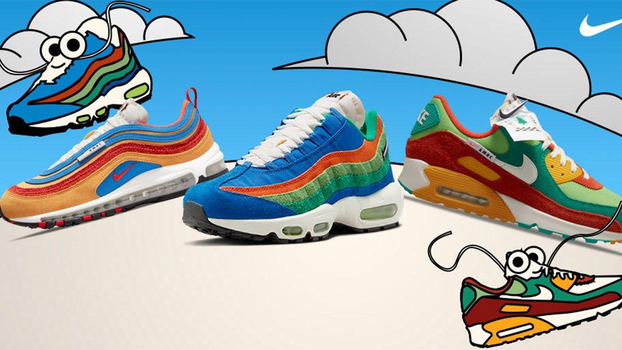 Nike air max running hot sale sneakers