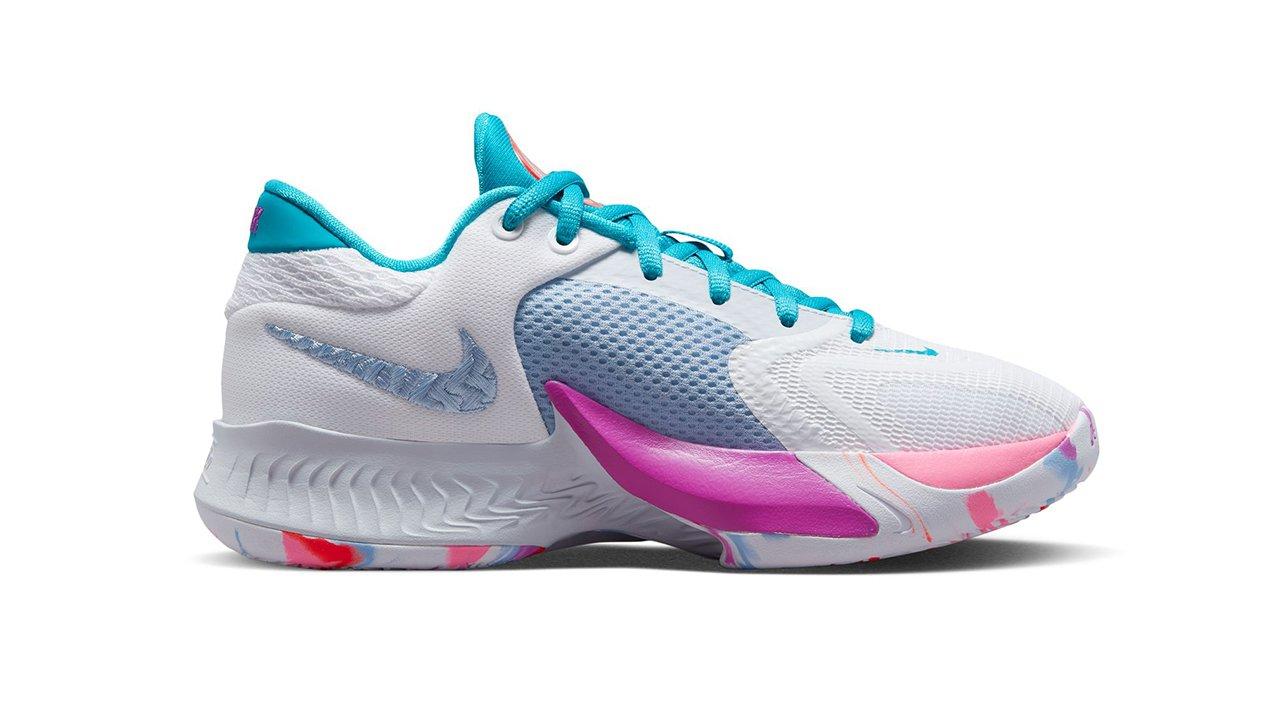 Sneakers Release – Nike Zoom Freak 4 “White/Fuchsia