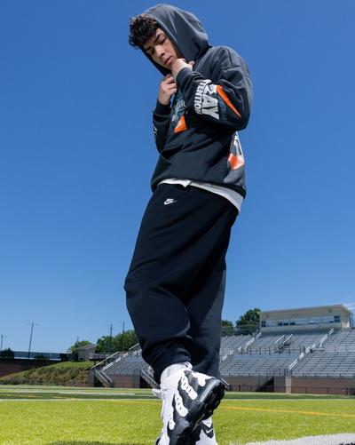 Man modeling Nike apparel