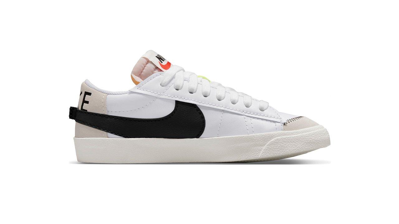 Women's Nike Cortez Leather Lux Casual Shoes (I want the black shoe with rose  gold swoosh)