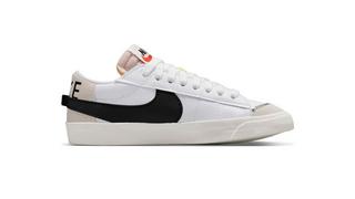 een vuurtje stoken bagage laat staan Nike Blazer Low '77 Jumbo "White/Black/Sail" Men's Shoe