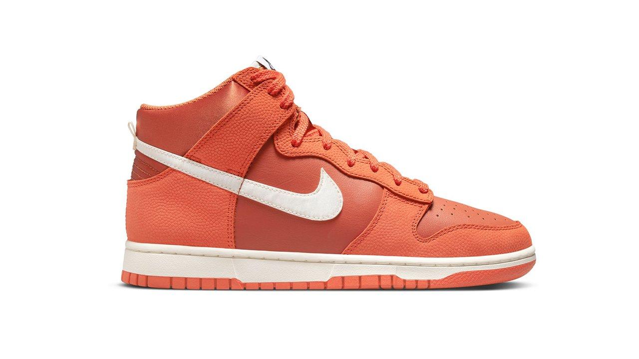 Sneakers Release – Nike Dunk High Retro Premium EMB “Mantra Orange/Sail ...