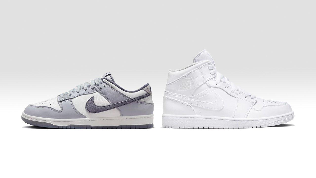 Nike dunk vs air jordan 1 best sale