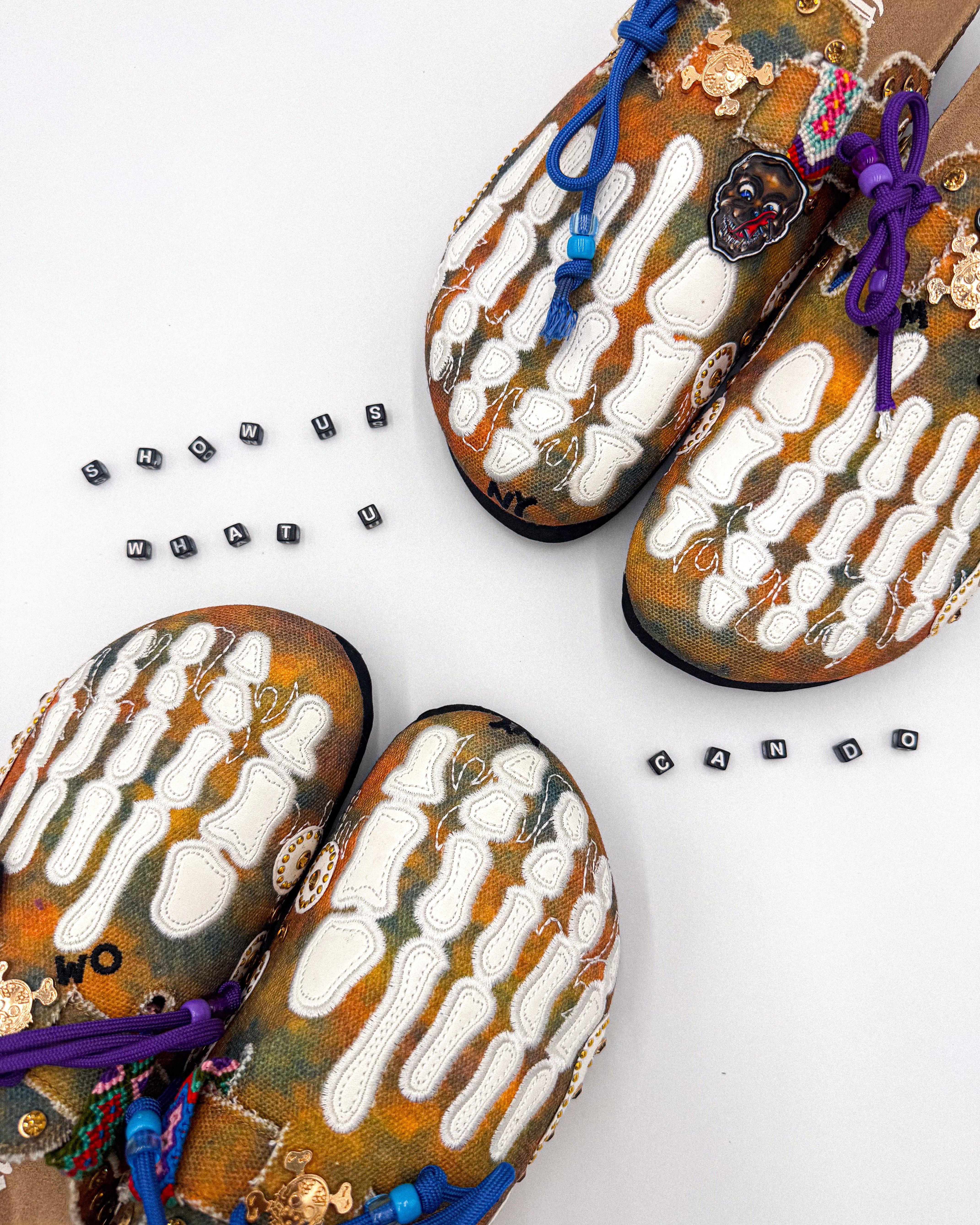 Octavious Marks "Friendship" Unisex Clog toe tip