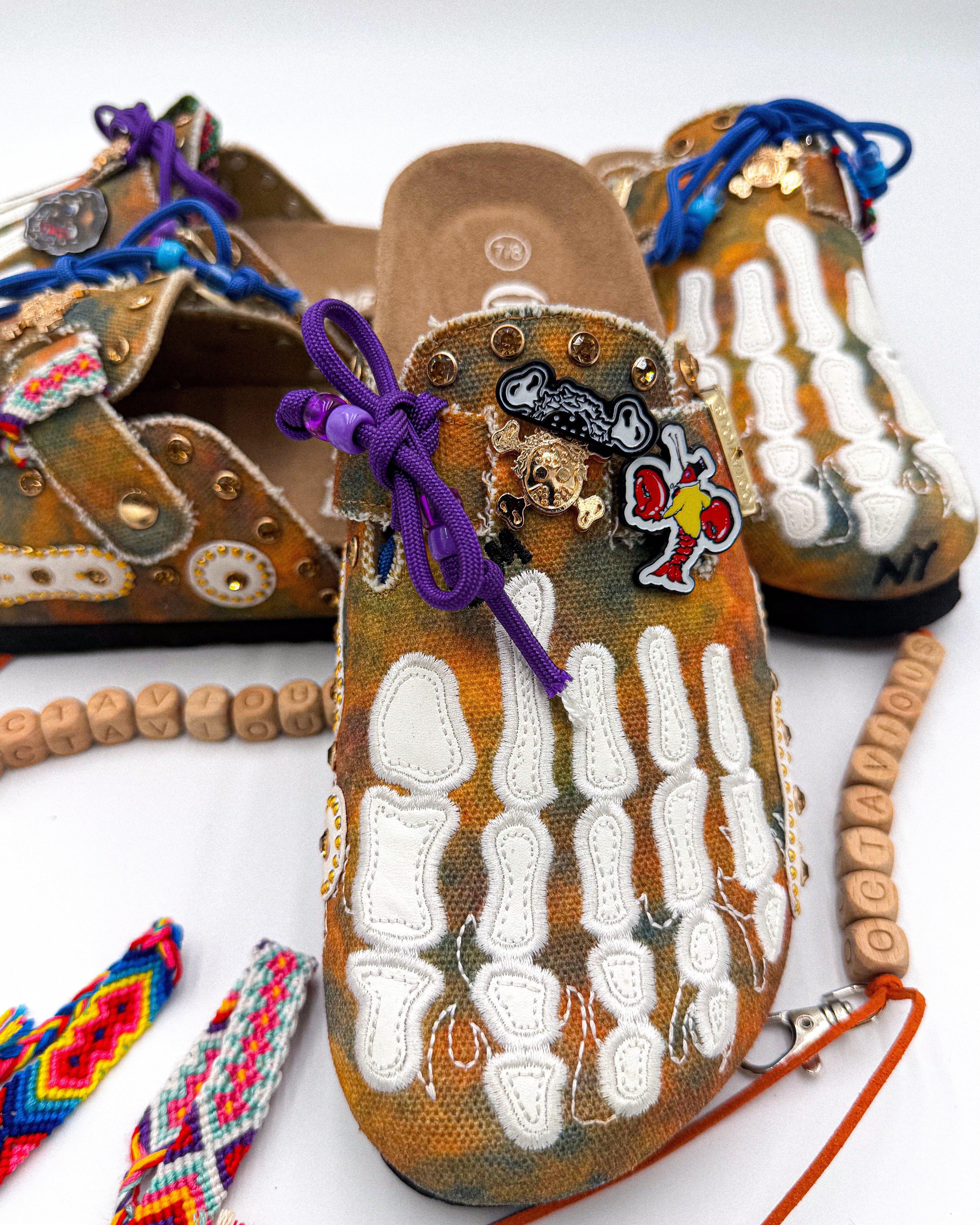 Octavious Marks "Friendship" Unisex Clog toe tip and clog accessories
