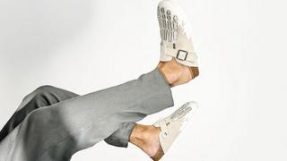 靴 Octavious Marks Fish Bone Clogs OMNEWYORK Octavious Marks Clog 'Fish Bone' in Brown for Men