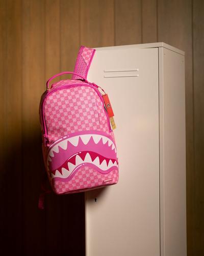 Pink Sprayground backpack
