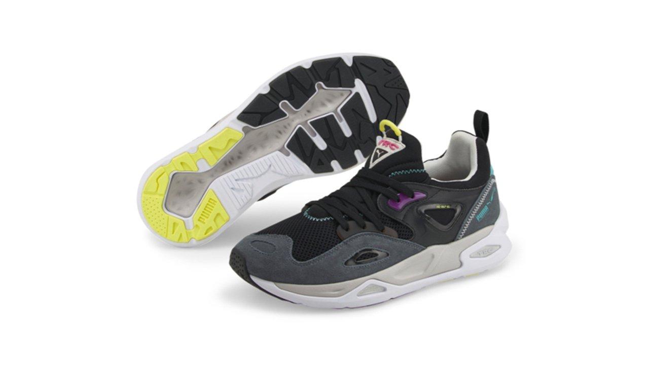 Puma Womens Individual Blaze Tech Bra - Grey