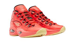 Sneakers Release &#8211; High Heat Warning: Reebok Question Mid &#8220;Hot Ones&#8221; Drop 2/18