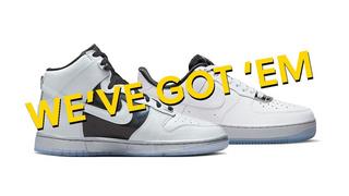 Nike Dunk Hi SE & Air Force 1 '07 "Chrome"