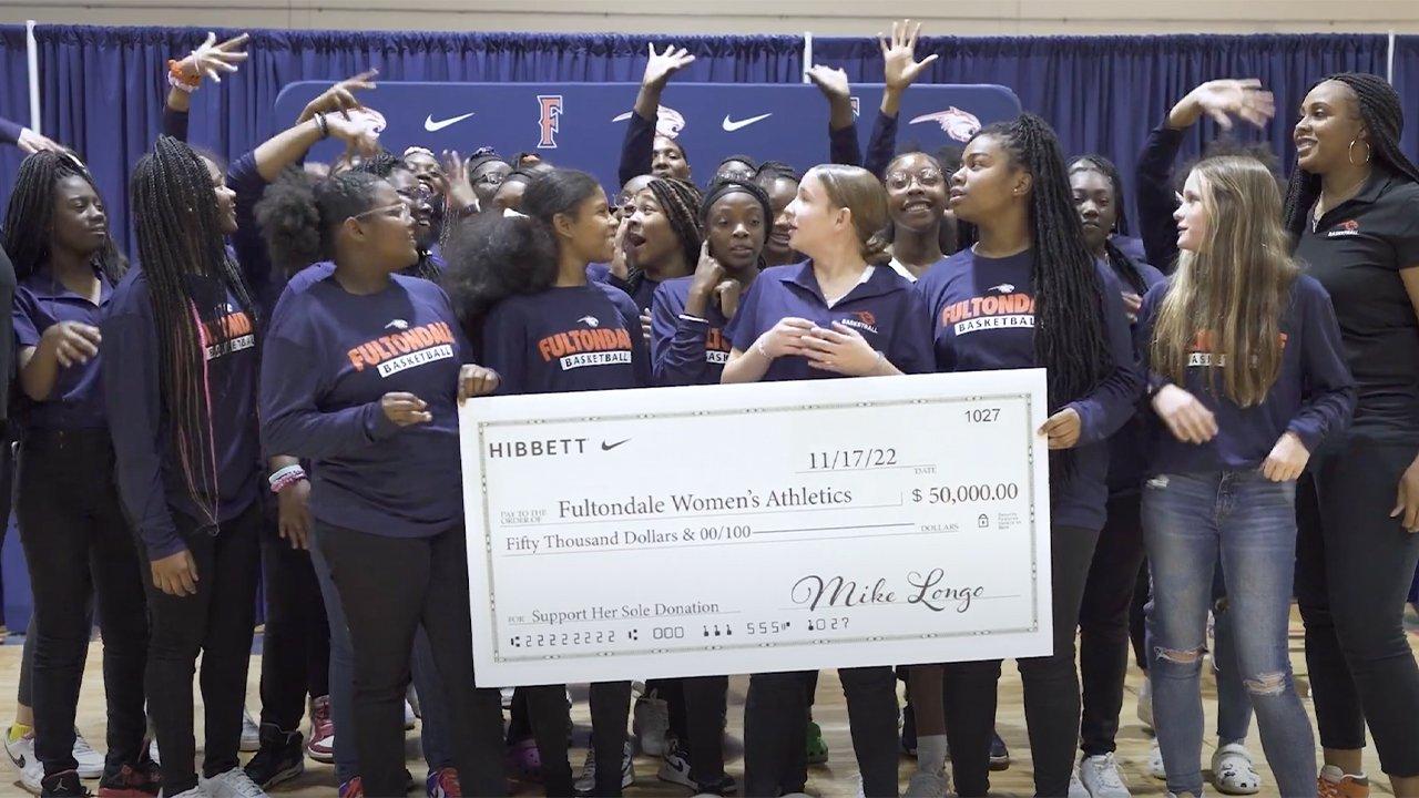 Support Her Sole Hibbett x Nike