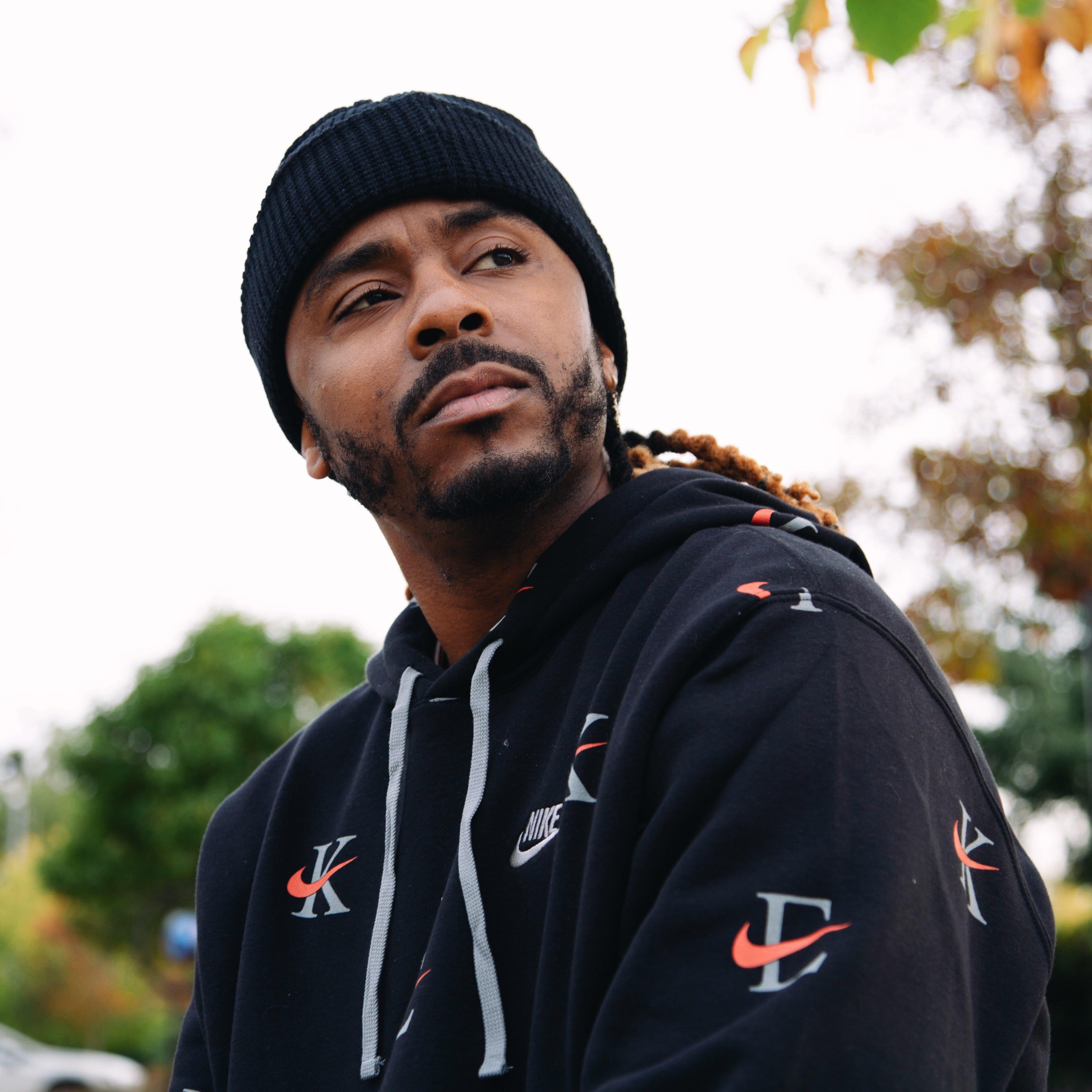 Close up of Derek Wilson in Nike Fleece