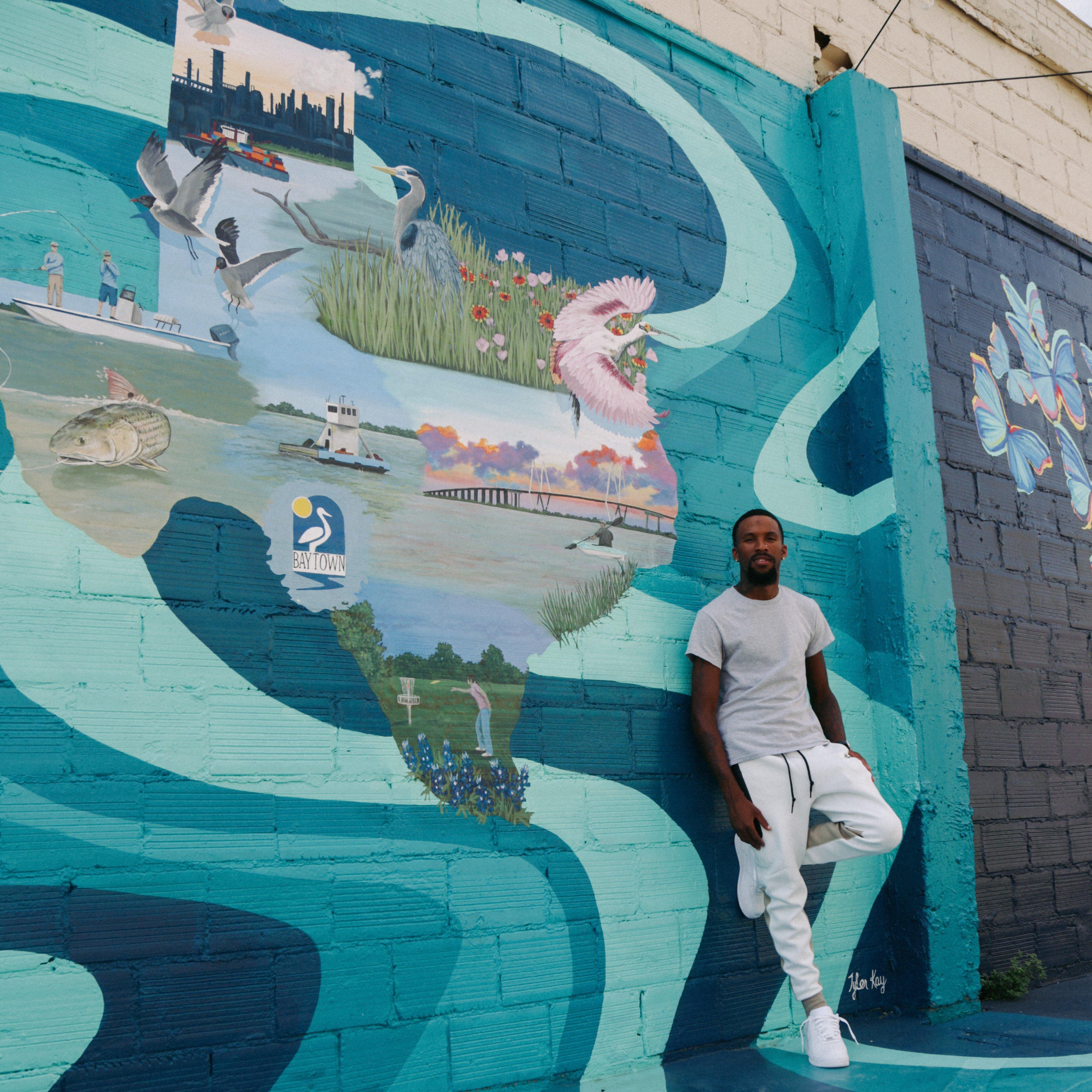 Small Town Sneakerhead Baytown, TX Mural