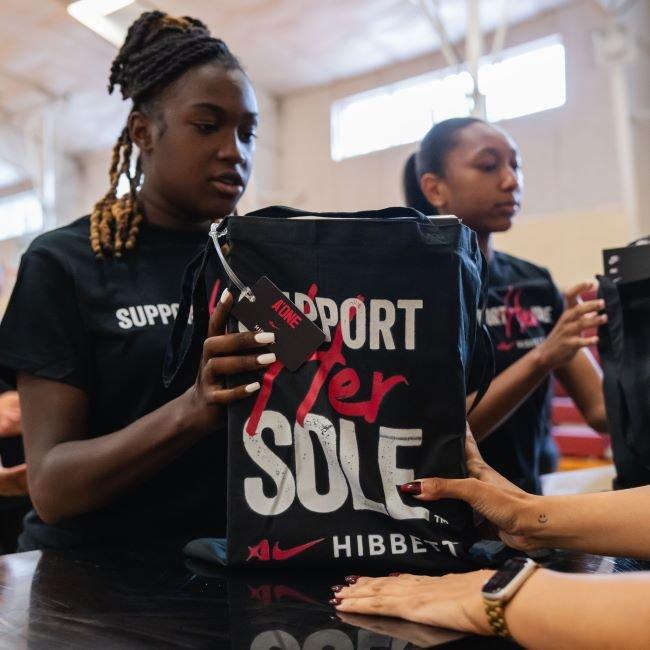 support-her-sole-gift-bags-for-aja-wilson-foundation-event