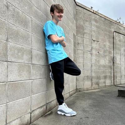 Man in Nike tech fleece