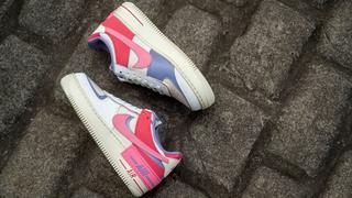 Pair of Nike Women's AF1s "Indigo Haze" colorway