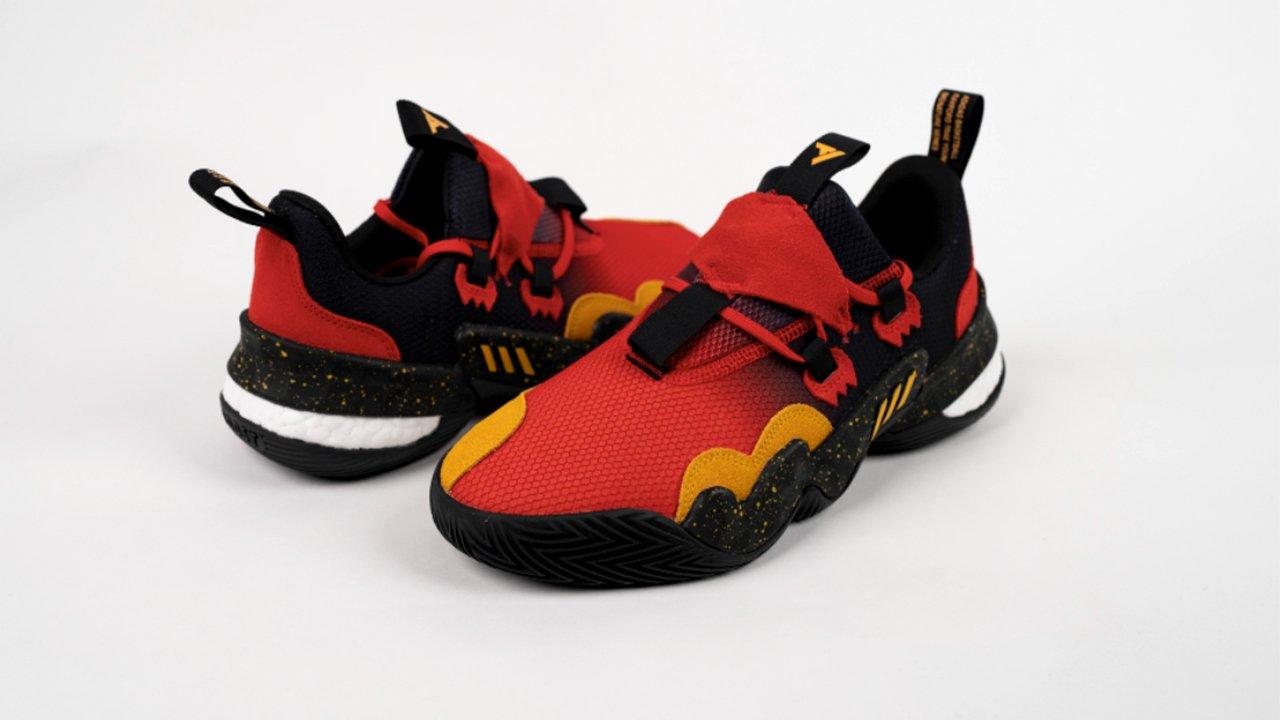 Sneakers Release – adidas Trae Young 1 “Atlanta Hawks”  Vivid Red/Team Gold/Black Men’s Basketball Shoe Launching 4/24
