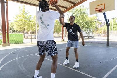 Summer Hoops Two Players