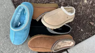 UGG Tasman II "Chestnut" Toddler Girls' Slipper