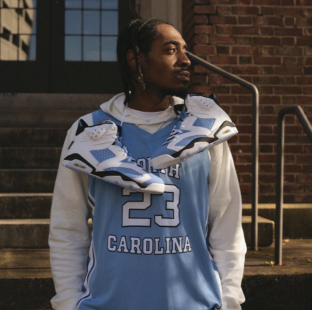 Jordan 6 shop unc outfit