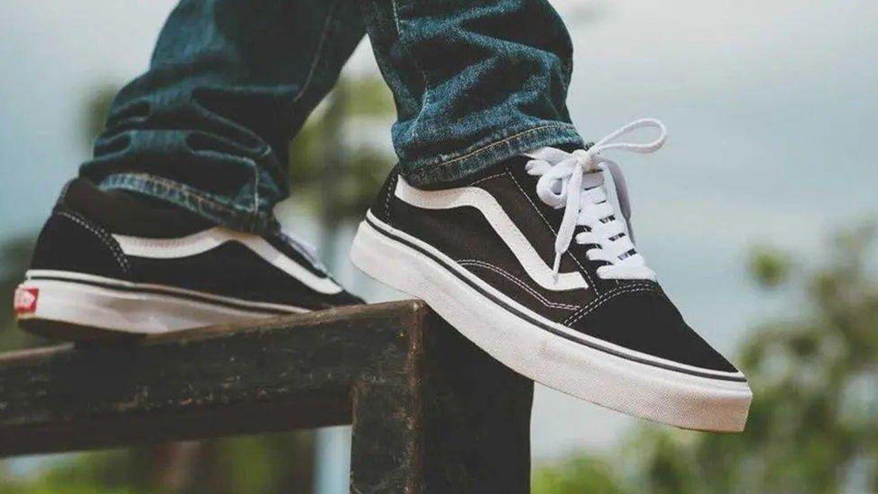 Vans old skool 2025 shoe lace style