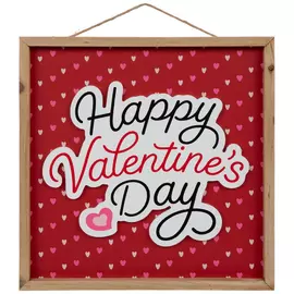 Happy Valentine's Day Wood Wall Decor