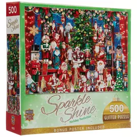 Holiday Festivities Glitter Puzzle