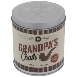 Grandpa's Chair Candle Tin