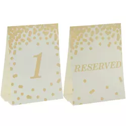 Table Numbers & Place Card Holders