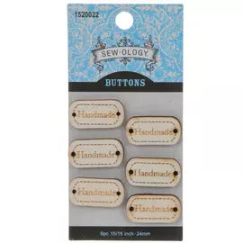 Handmade Wood Buttons - 24mm