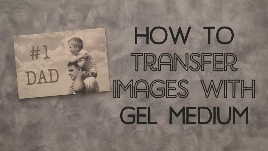 Transfer Images with Gel Medium Art DIY Inspiration Hobby Lobby