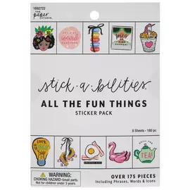 All The Fun Things Stickers