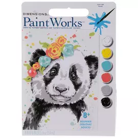 Panda Paint By Number Kit