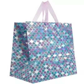 Iridescent Mermaid Scale Gift Bag