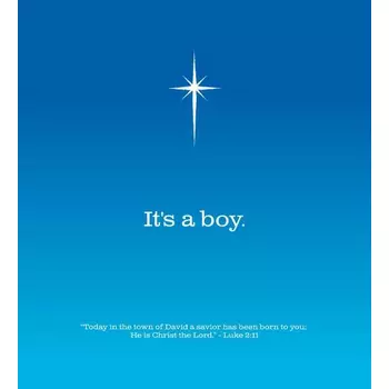 It's a boy.