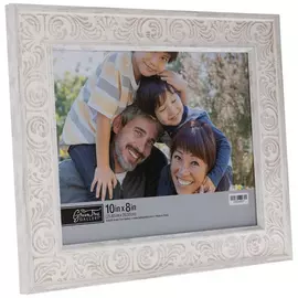 Gray Floral Scroll Frame - 10" x 8"