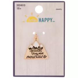 Matthew 17:20 Mountain Pendant