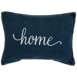 Blue & White Home Pillow