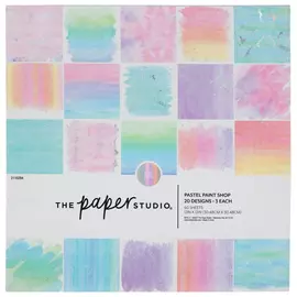 Pastel Paint Shop Foil Paper Pack - 12" x 12"
