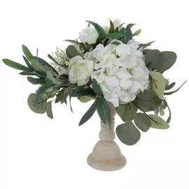 Peony, Rose & Eucalyptus Centerpiece