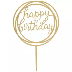 Candles, Cake, & Cupcake Decorations