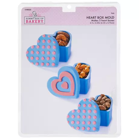 3D DIY Heart Square Chocolate Mold Candy Mold Silicone Rabbit Bear Aniaml  for Jelly Fudge Truffle Ice Cube Baking Tools